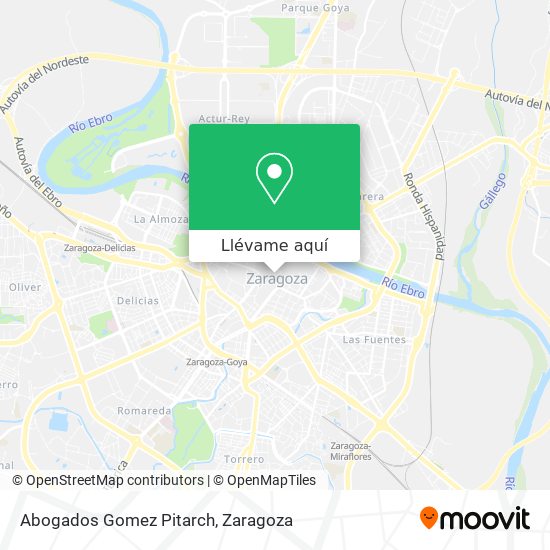 Mapa Abogados Gomez Pitarch