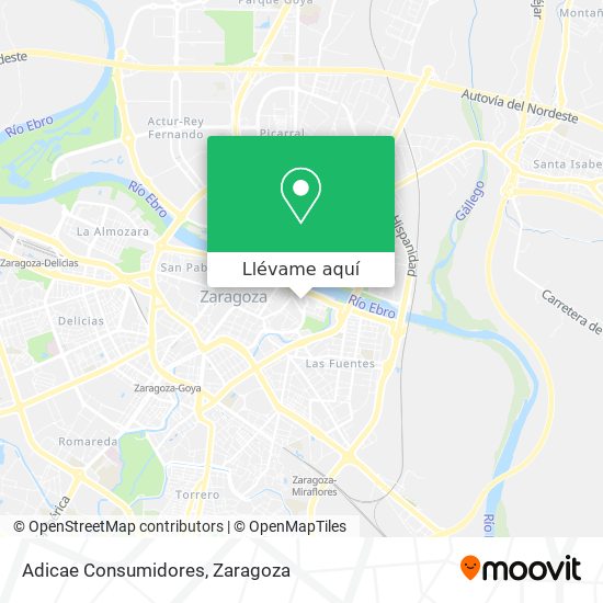 Mapa Adicae Consumidores