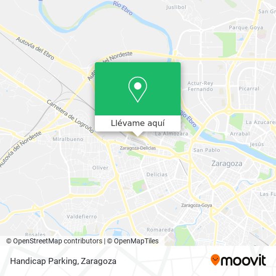 Mapa Handicap Parking