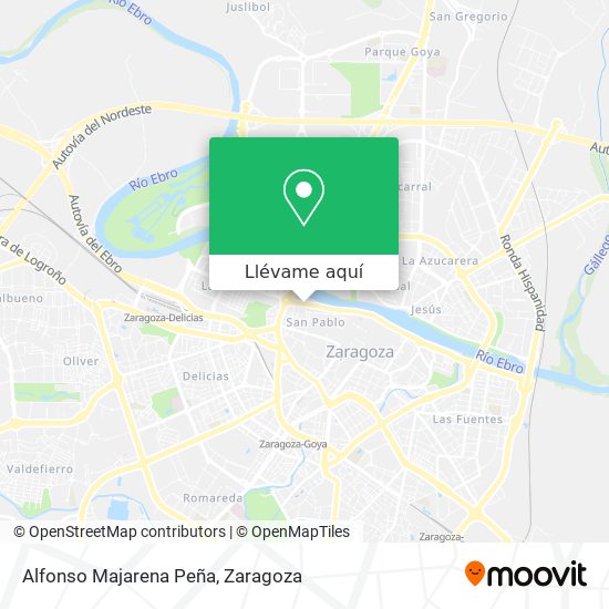 Mapa Alfonso Majarena Peña