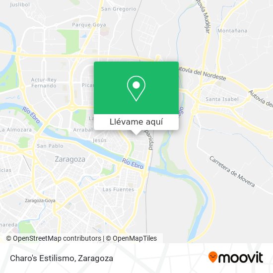 Mapa Charo's Estilismo
