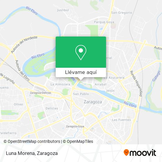 Mapa Luna Morena