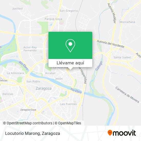 Mapa Locutorio Marong