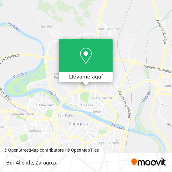 Mapa Bar Allende