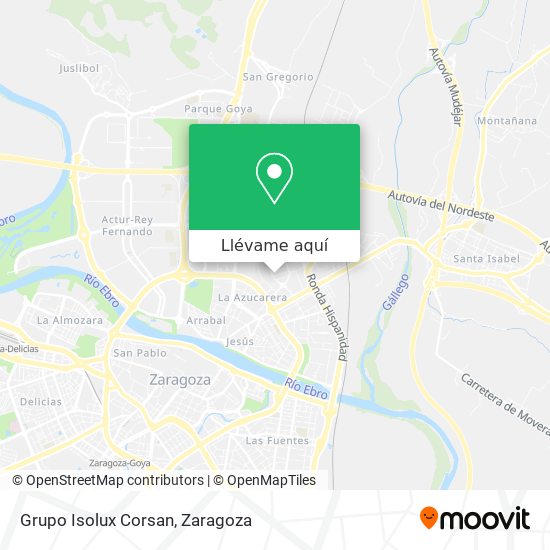 Mapa Grupo Isolux Corsan