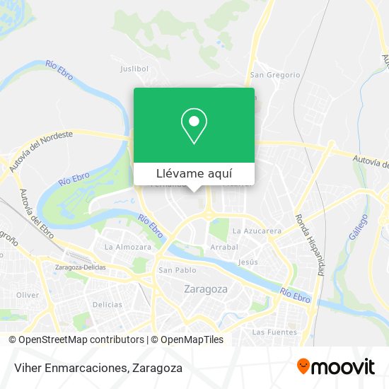 Mapa Viher Enmarcaciones