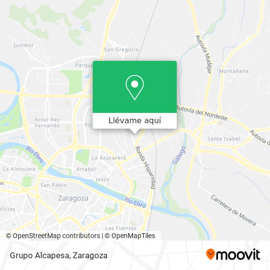 Mapa Grupo Alcapesa