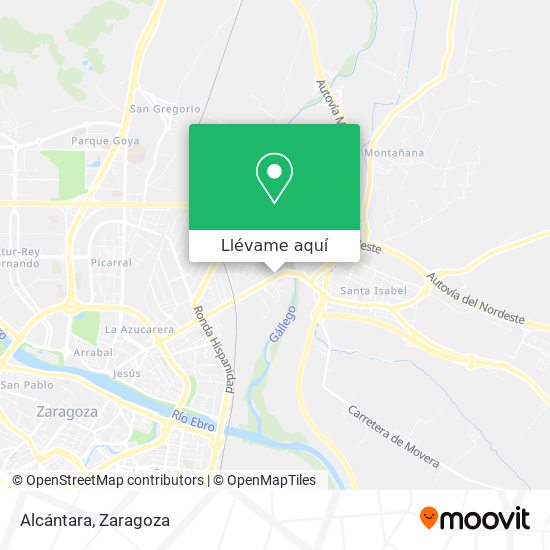 Mapa Alcántara