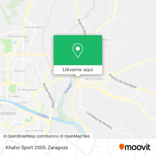 Mapa Khafor Sport 2000