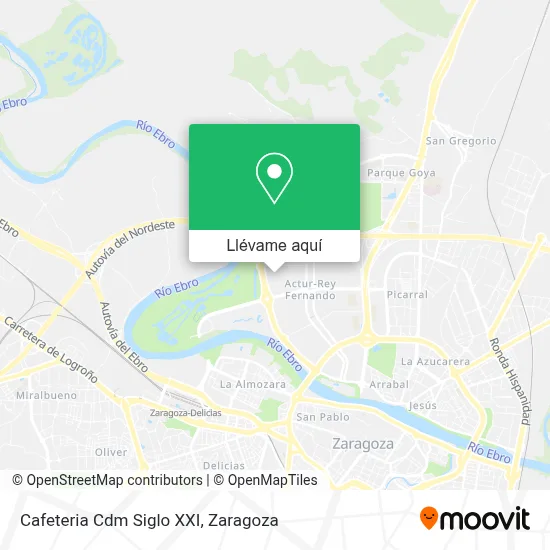 Mapa Cafeteria Cdm Siglo XXI