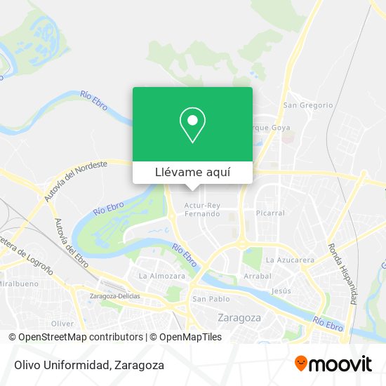 Mapa Olivo Uniformidad