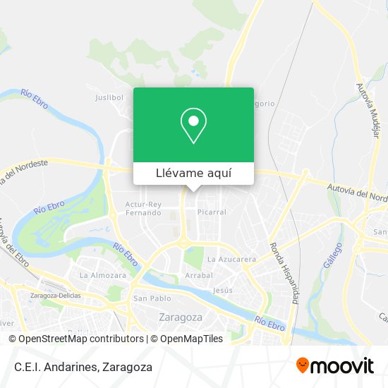 Mapa C.E.I. Andarines