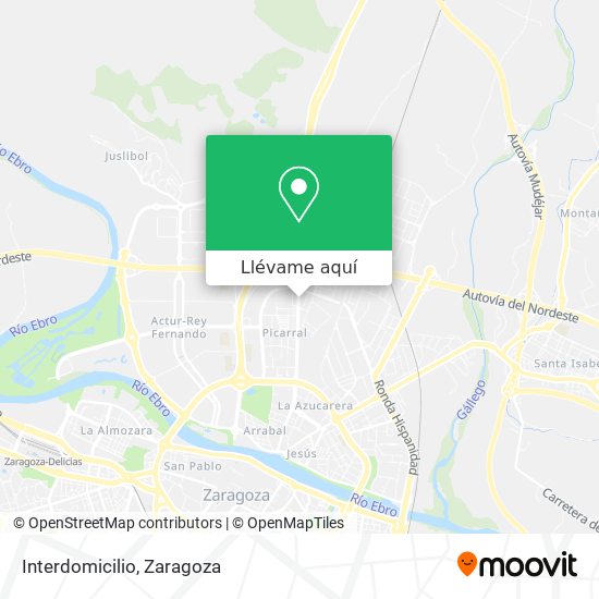 Mapa Interdomicilio