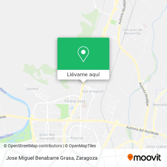 Mapa Jose Miguel Benabarre Grasa