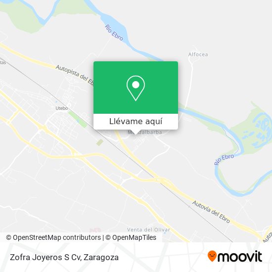 Mapa Zofra Joyeros S Cv