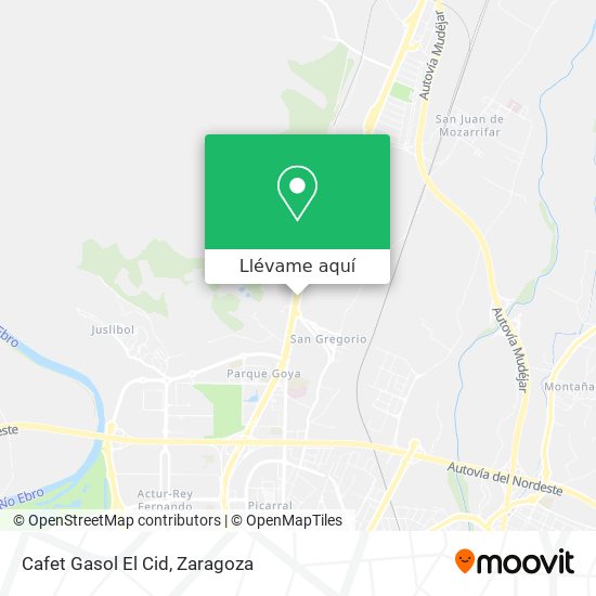 Mapa Cafet Gasol El Cid