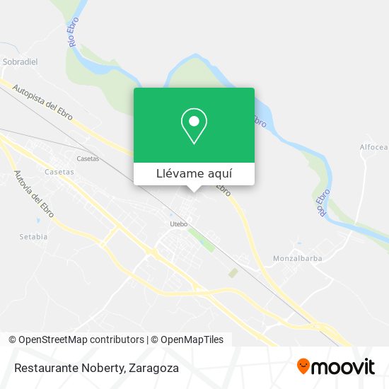 Mapa Restaurante Noberty