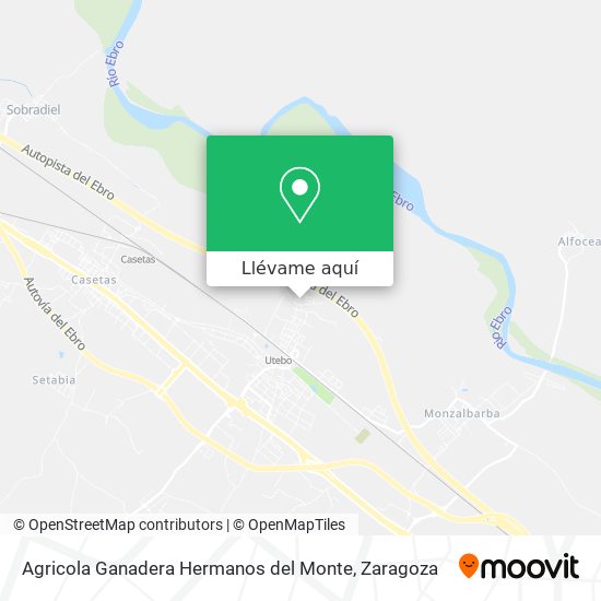 Mapa Agricola Ganadera Hermanos del Monte