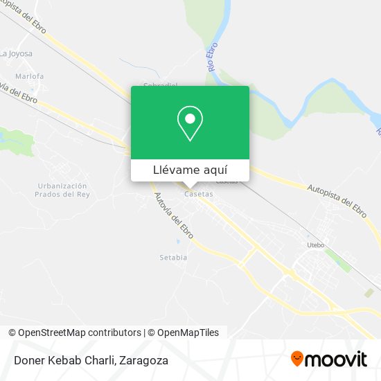 Mapa Doner Kebab Charli