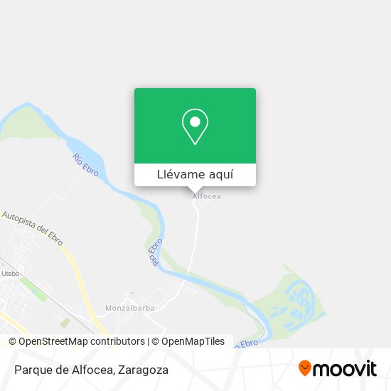 Mapa Parque de Alfocea