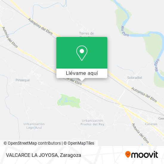 Mapa VALCARCE LA JOYOSA