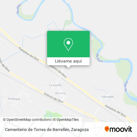 Mapa Cementerio de Torres de Berrellén
