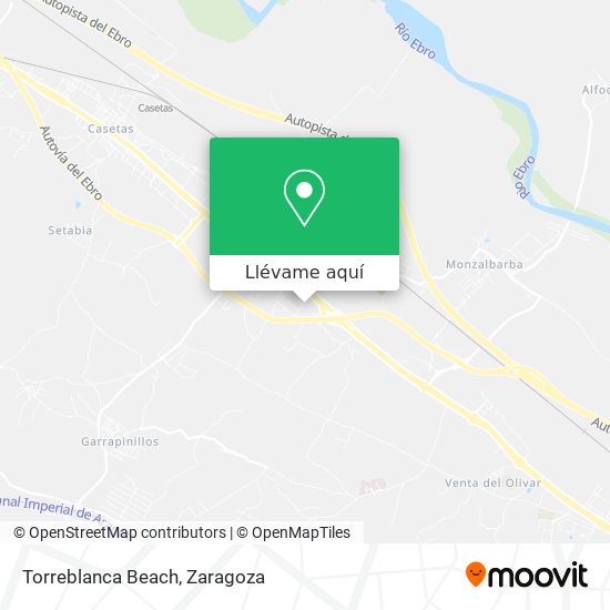 Mapa Torreblanca Beach