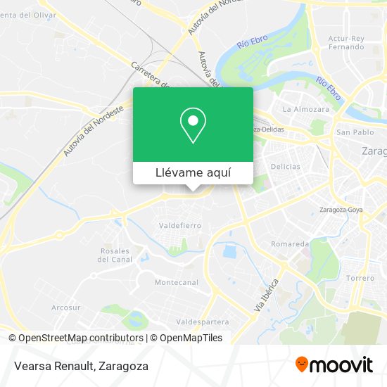 Mapa Vearsa Renault