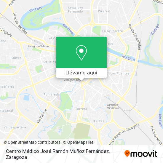 Mapa Centro Médico José Ramón Muñoz Fernández