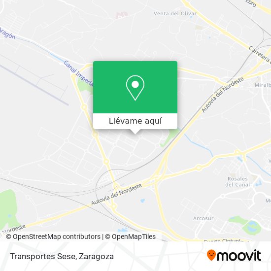 Mapa Transportes Sese