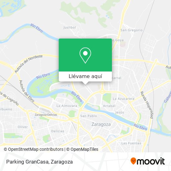 Mapa Parking GranCasa