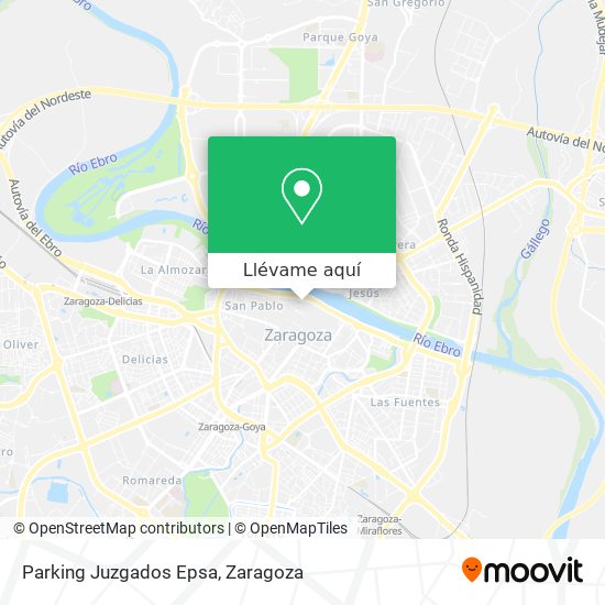 Mapa Parking Juzgados Epsa