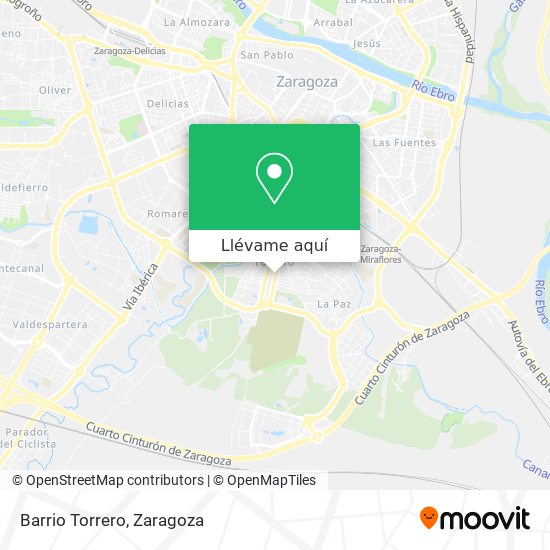 Mapa Barrio Torrero