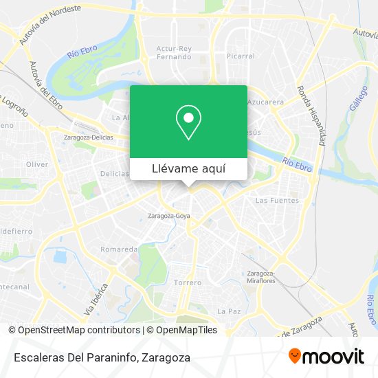 Mapa Escaleras Del Paraninfo