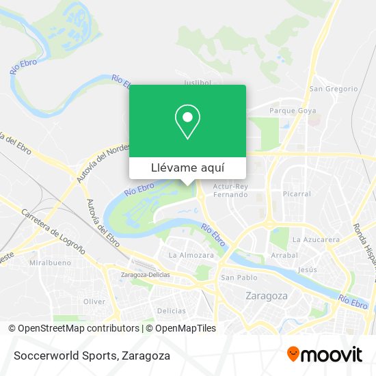 Mapa Soccerworld Sports