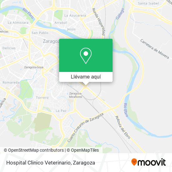 Mapa Hospital Clinico Veterinario