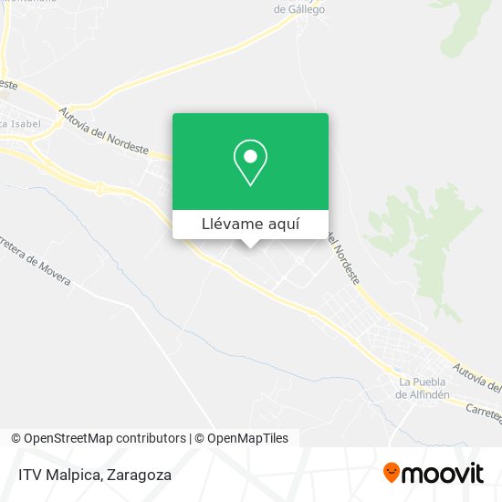 Mapa ITV Malpica