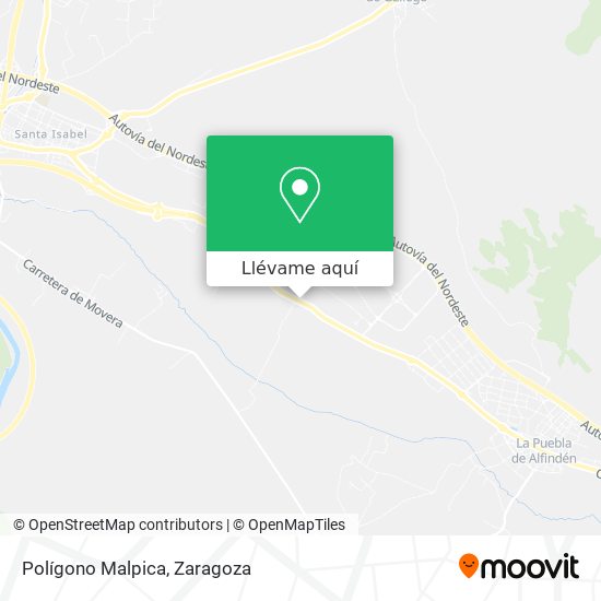 Mapa Polígono Malpica