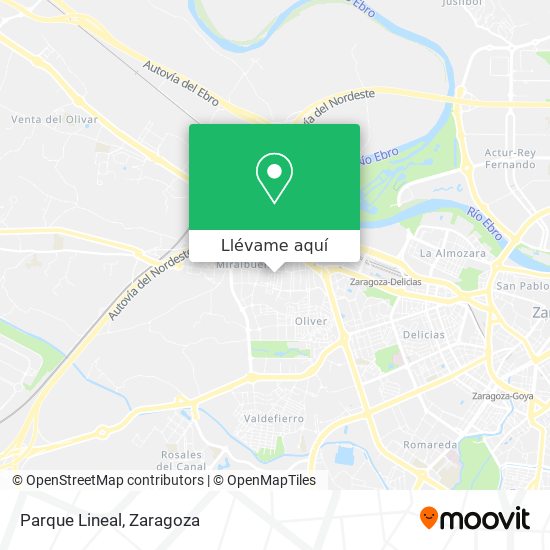 Mapa Parque Lineal