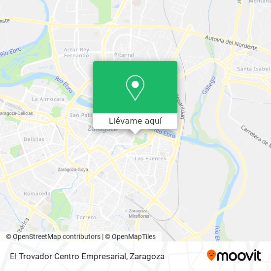 Mapa El Trovador Centro Empresarial
