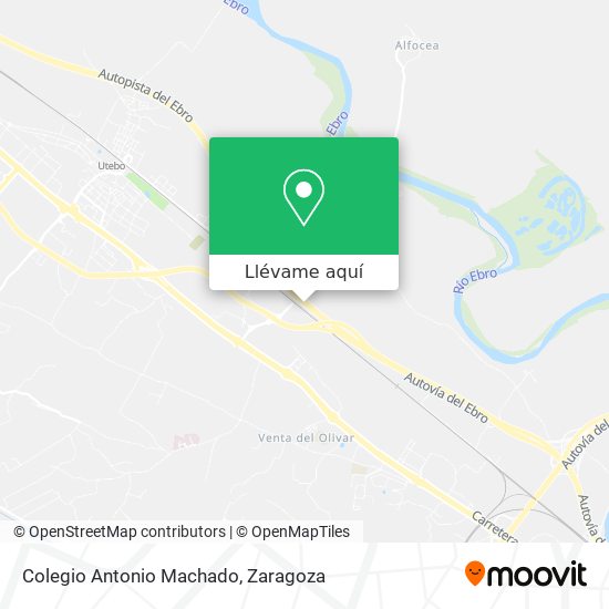 Mapa Colegio Antonio Machado