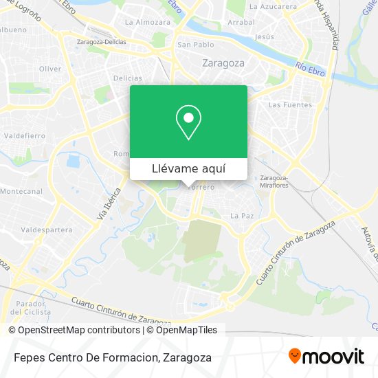 Mapa Fepes Centro De Formacion