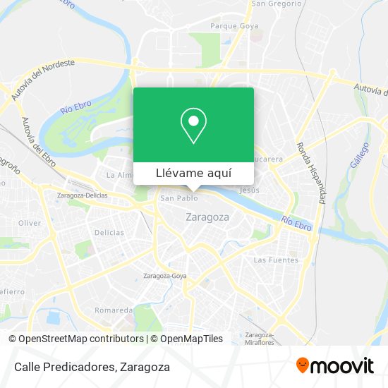Mapa Calle Predicadores