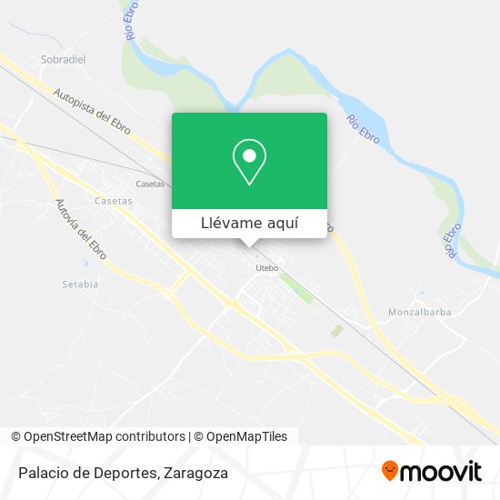 Mapa Palacio de Deportes