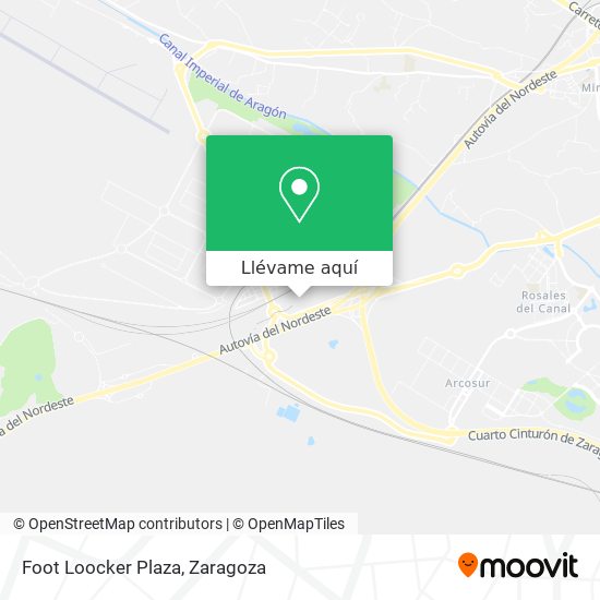 Mapa Foot Loocker Plaza