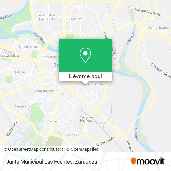 Mapa Junta Municipal Las Fuentes