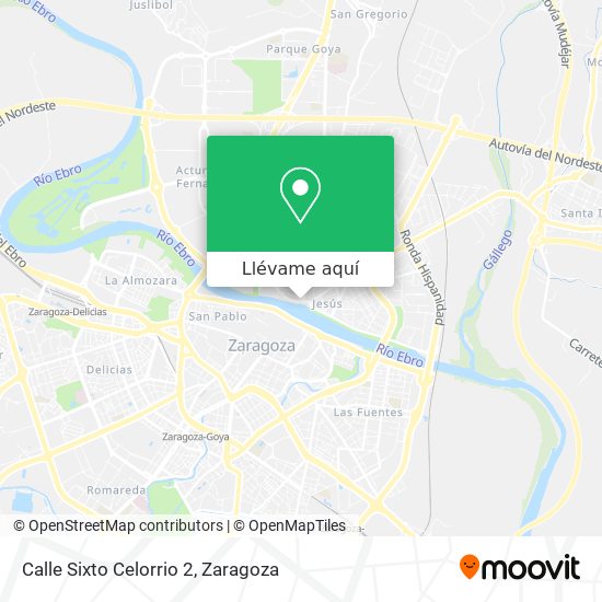 Mapa Calle Sixto Celorrio 2