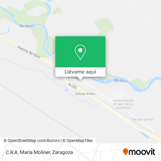Mapa C.R.A. Maria Moliner