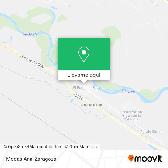 Mapa Modas Ana