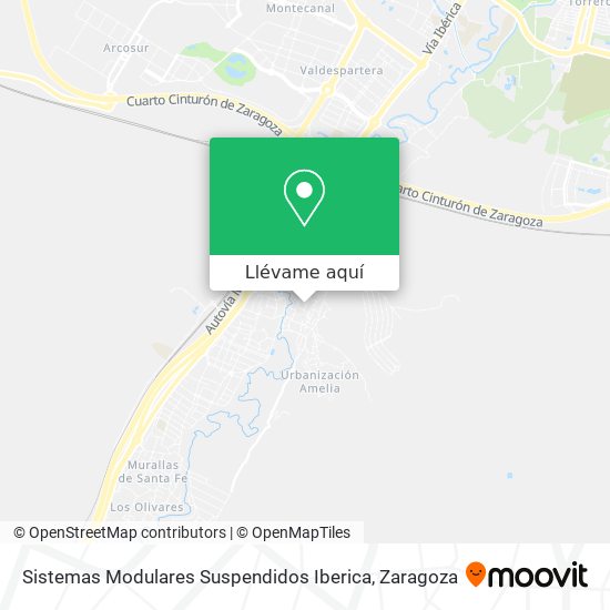 Mapa Sistemas Modulares Suspendidos Iberica
